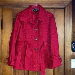 Apt. 9 Women's Red Coat size XL